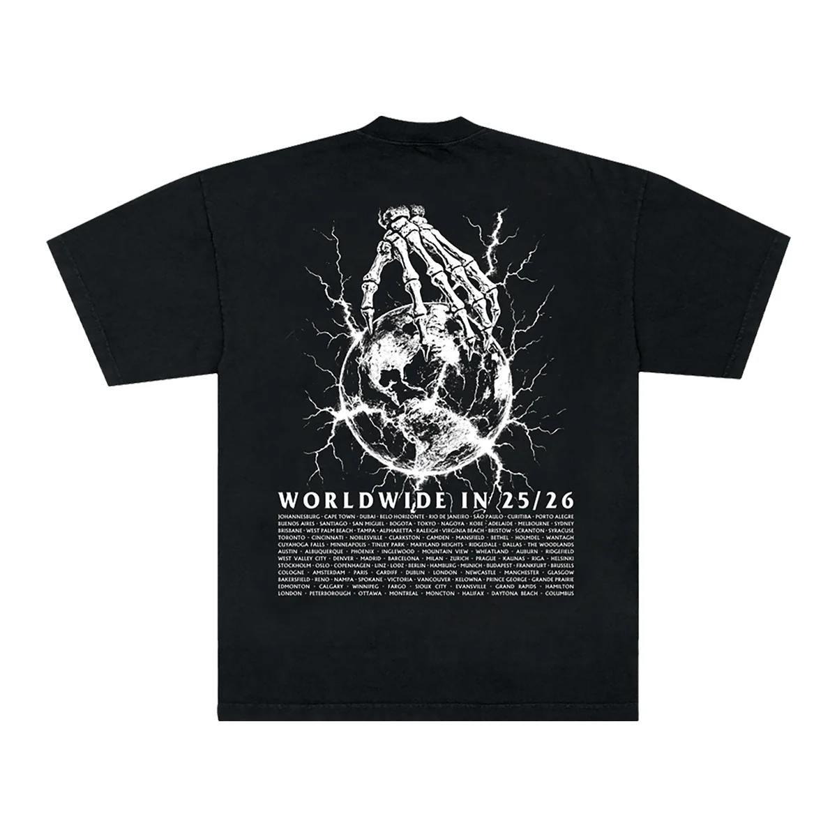 Mohawk Skull 2026 Tour Tee - Image 2