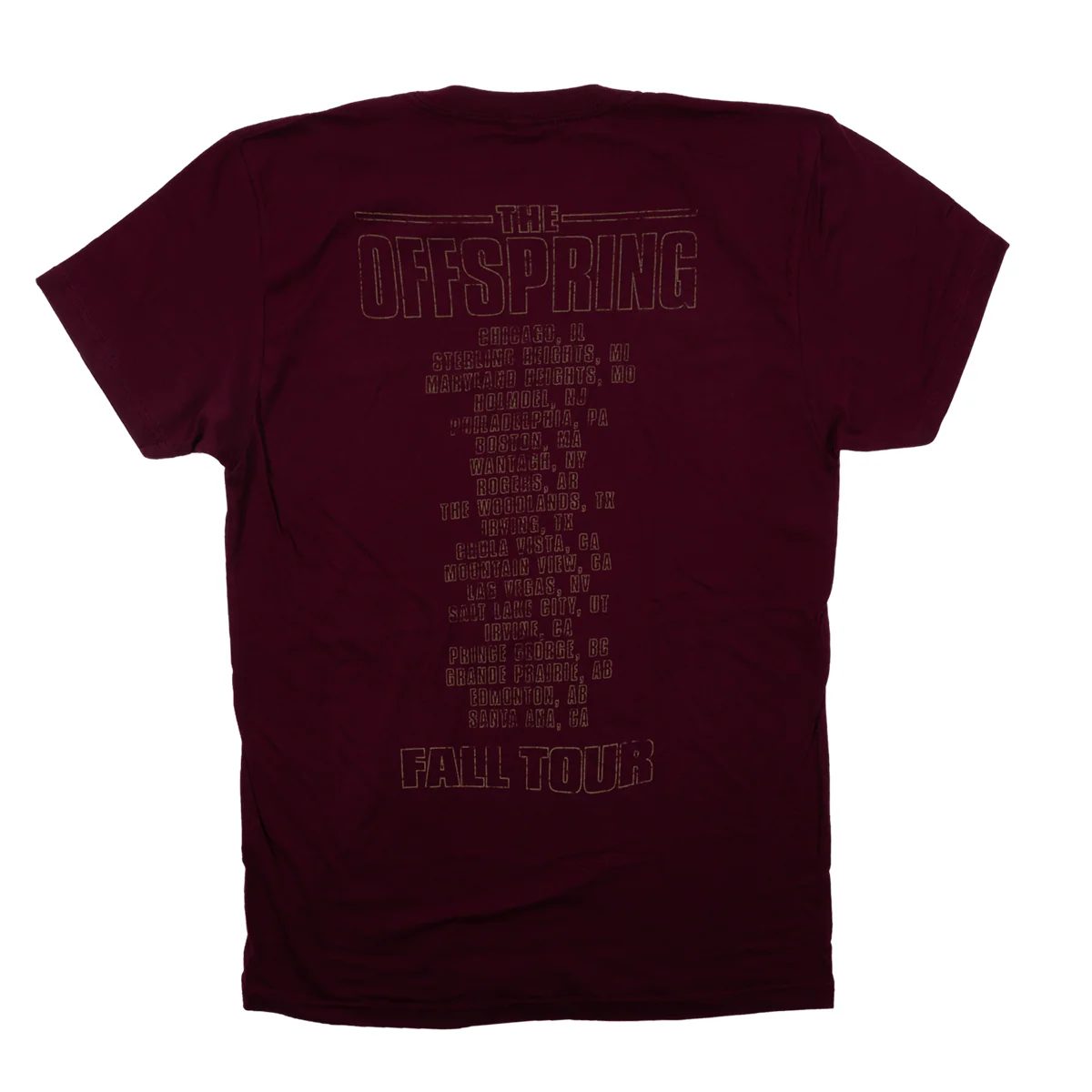 Wings Fall Tee - Maroon - Image 2